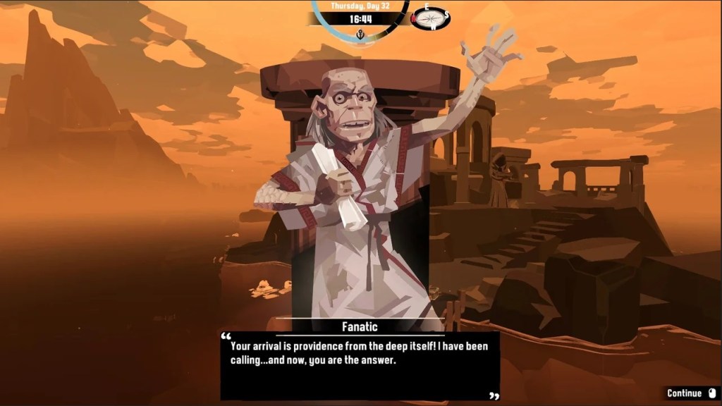 A character in Dredge.