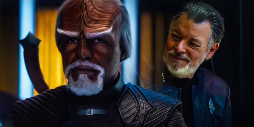 Worf and Riker in Picard.